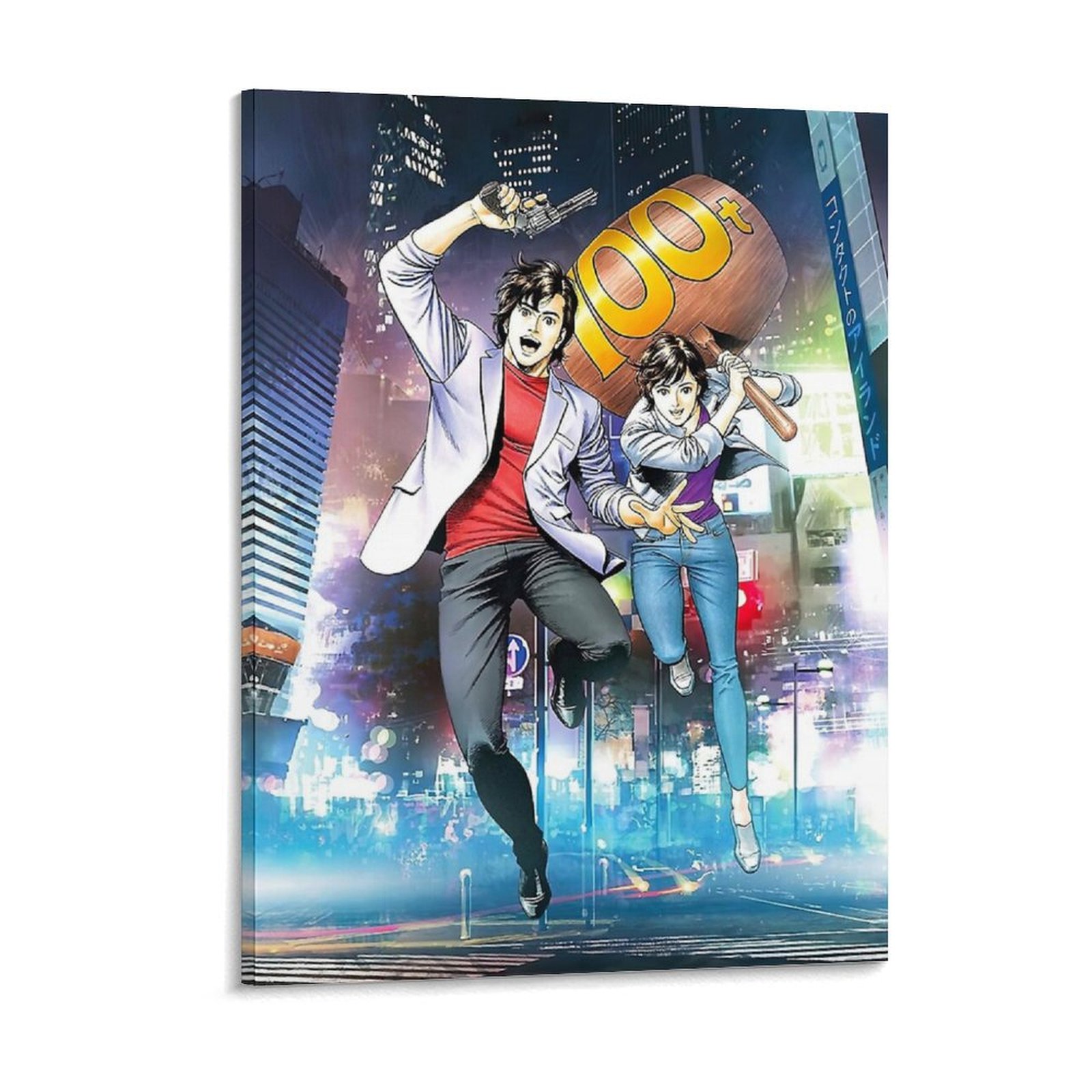 Home Cinema Wall Design - City Hunter Nicky Larson In Tokyo