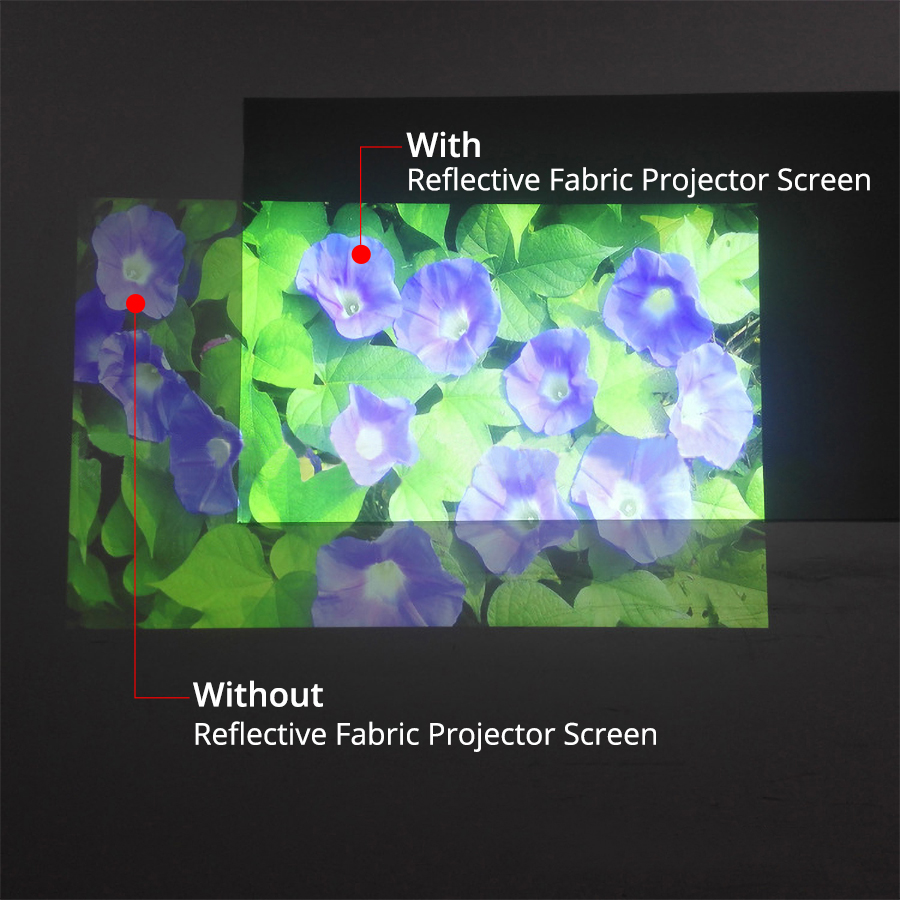 Touyinger 16:9 High Brightness - Projector Screen 100 Inch recension och pris