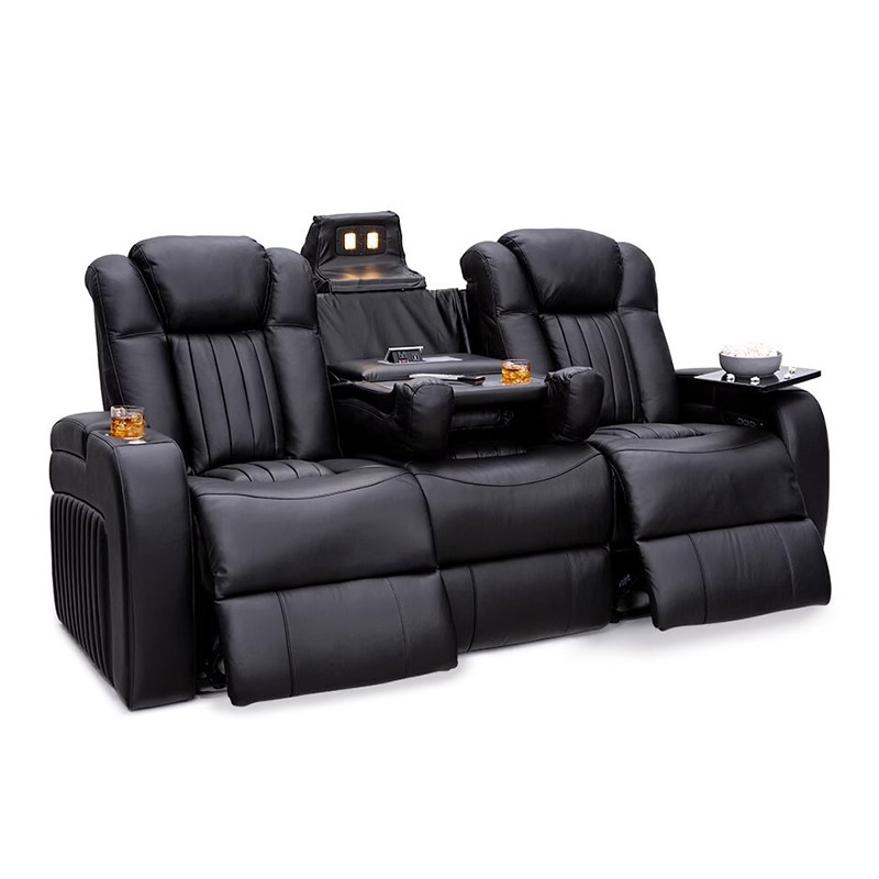 Black Movie Theater Seats Loun - Home Cinema Lounge recension och pris