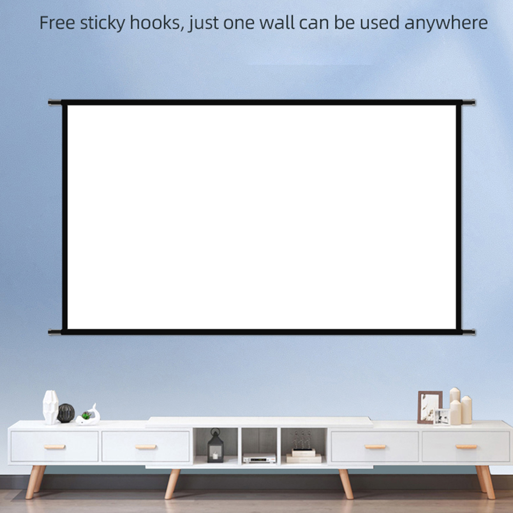 VEIDADZ Projector Screen Wall  - Projector Screen 100 Inch recension och pris