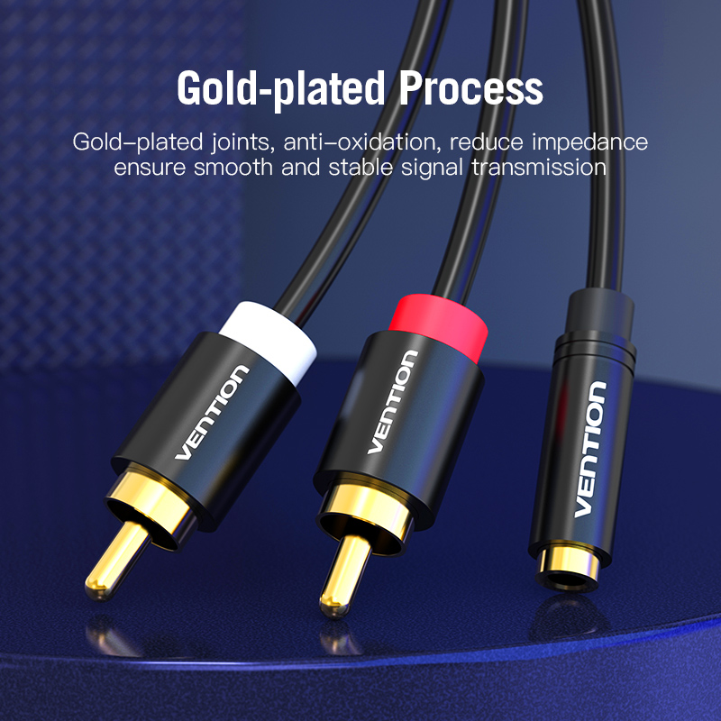 Vention Jack 3.5mm Female to 2 - Home Cinema Solution recension och pris