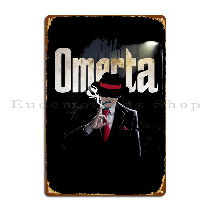 Omerta Metal Plaque Cinema Wal - Home Cinema Wall Design recension och pris