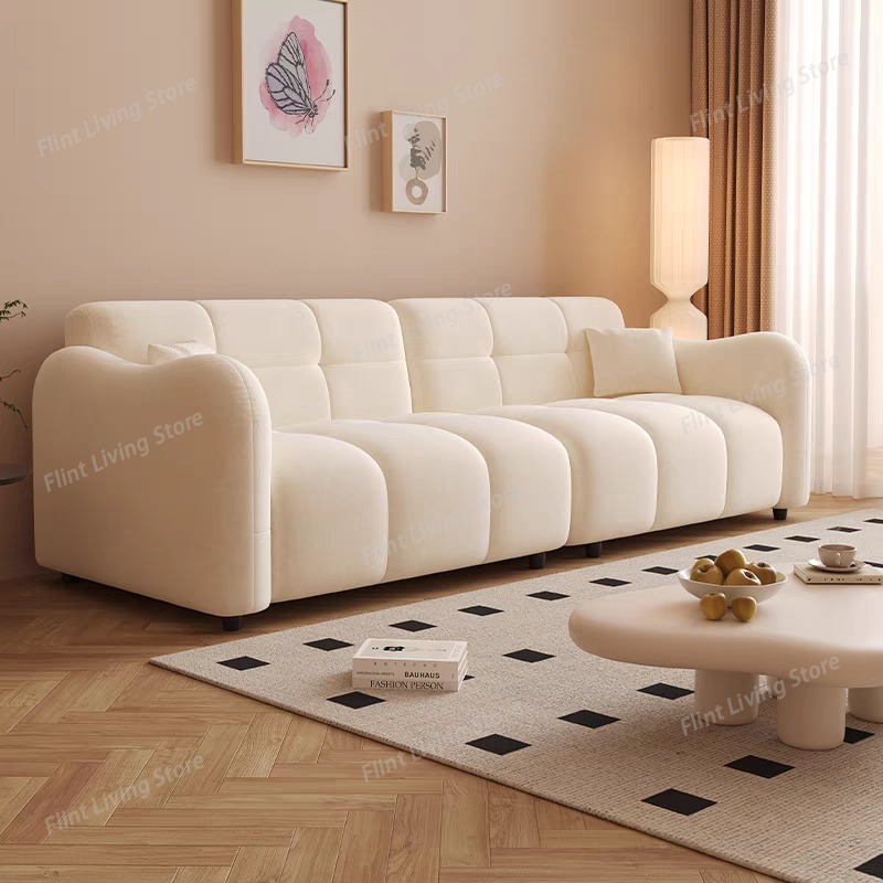 Relaxing Cream Living Room Sof - Home Cinema Lounge recension och pris