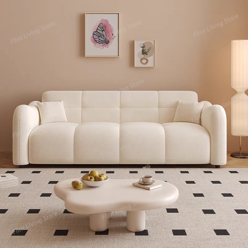 Relaxing Cream Living Room Sof - Home Cinema Lounge recension och pris