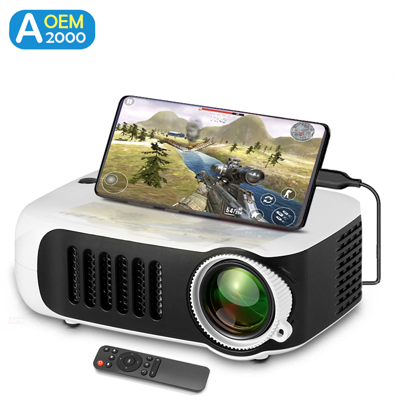 A2000 Mini Projector Portable  - Home Cinema Laser Projector recension och pris