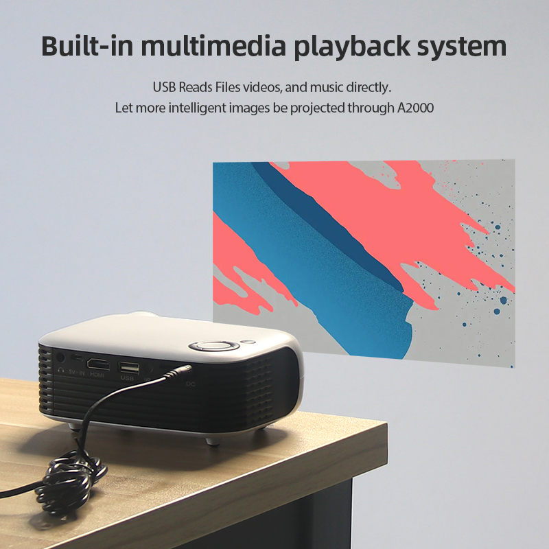 A2000 Mini Projector Portable  - Home Cinema Laser Projector recension och pris