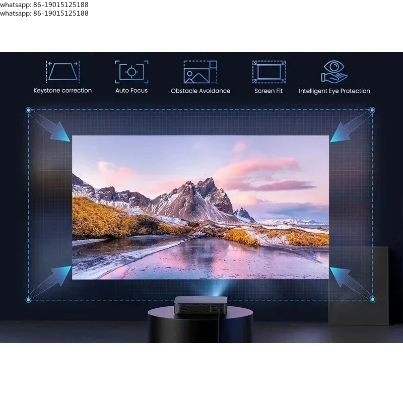Full HD 1080P Portable Laser B - Home Cinema Laser Projector recension och pris