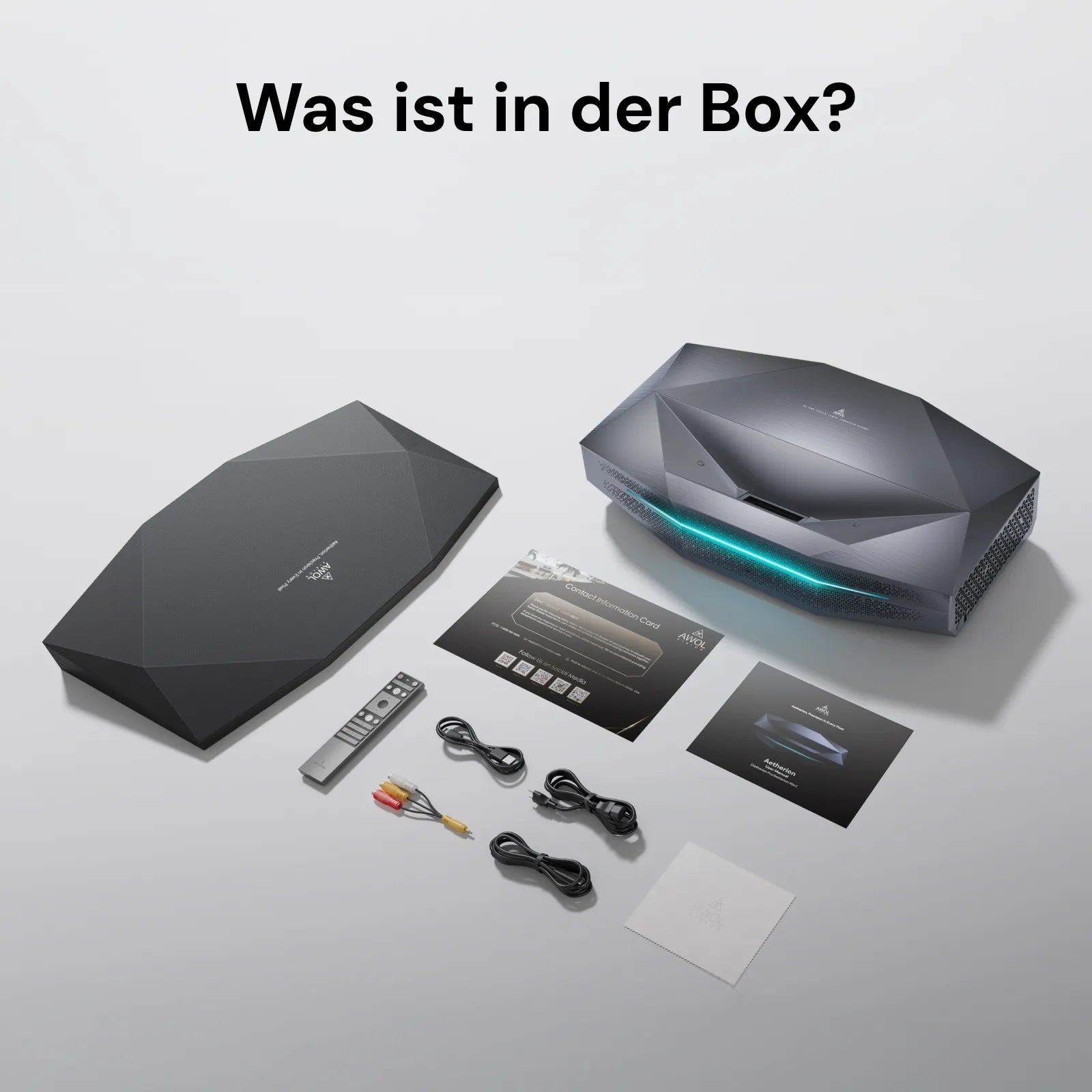 AWOL Aetherion Pro Dolby Visio - Home Cinema Laser Projector recension och pris
