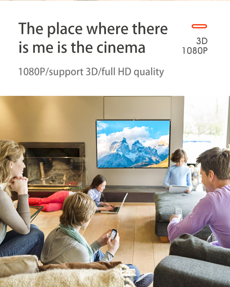 MIXITO Projection Curtain 16:  - Projector Screen 100 Inch recension och pris