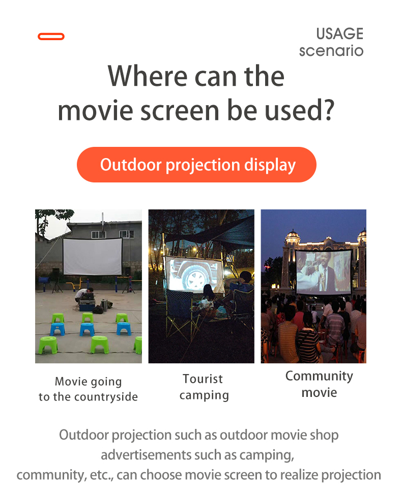 MIXITO Projection Curtain 16:  - Projector Screen 100 Inch recension och pris