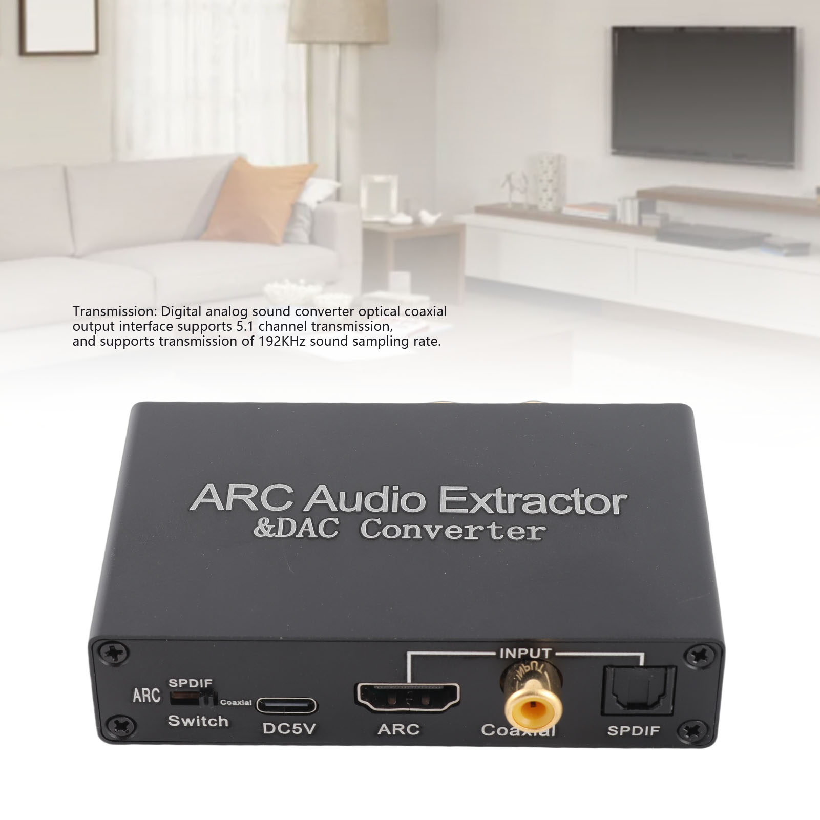 HD Output ARC Sound Extractor  - Home Cinema Headphones recension och pris