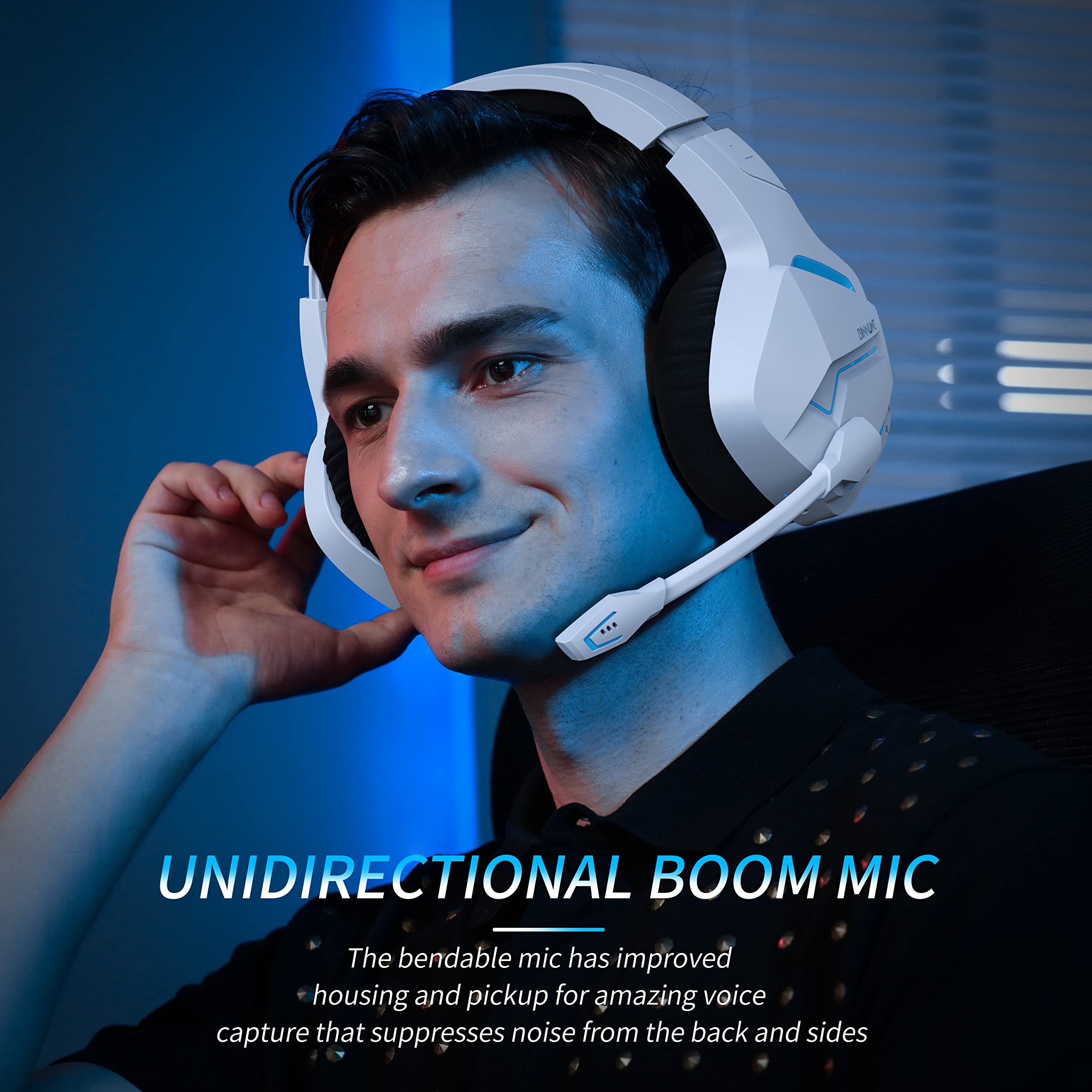 BINNUNE BW01 Gaming Headset wi - Home Cinema Headphones recension och pris