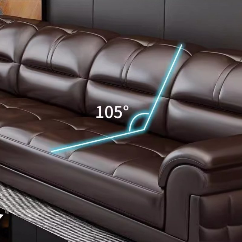 Genuine Leather Small Apartmen - Home Cinema In Small Room recension och pris
