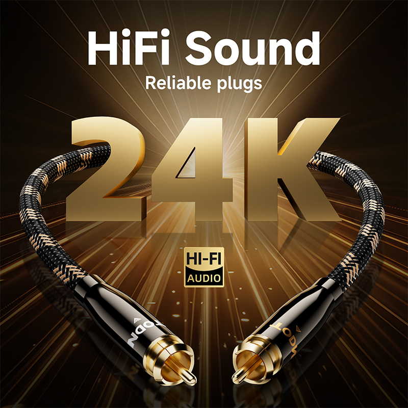 TODN RCA Cable HiFi Stereo 3.5 - Home Cinema Marantz recension och pris