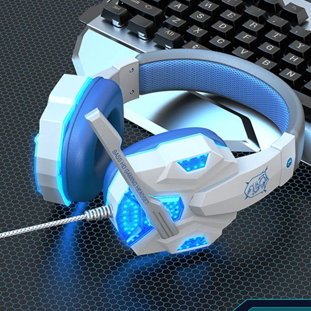 RGB LED Light Gaming Headsets  - Home Cinema Headphones recension och pris