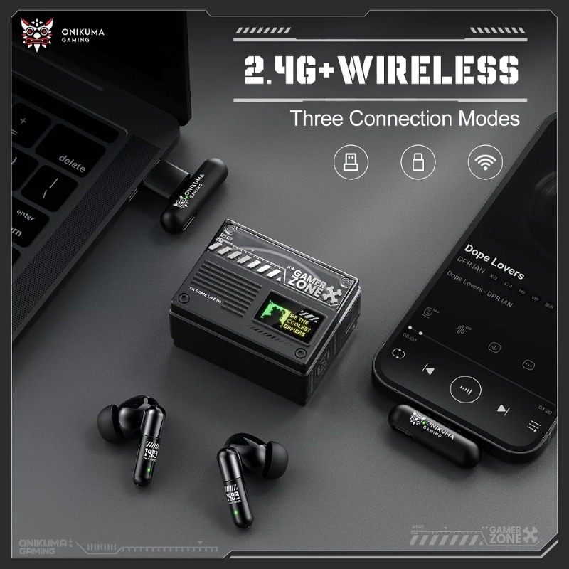 ONIKUMA TX602 Bluetooth Gaming - Home Cinema Headphones recension och pris