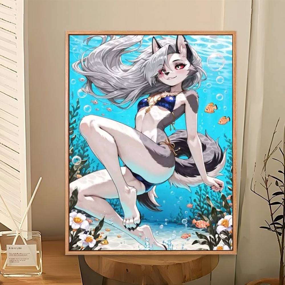 Helluva Boss Loona  Poster Per - Home Cinema Wallpaper recension och pris