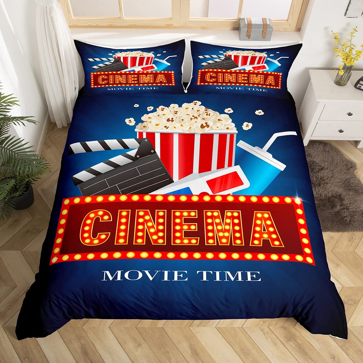 Vintage Cinema Ticket Duvet Co - Home Cinema Tickets recension och pris