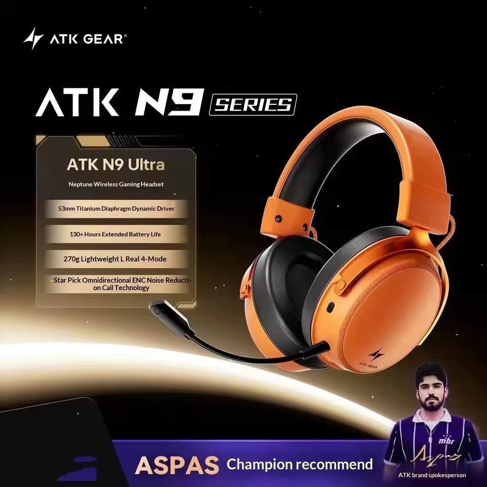 ATK N9 2.4GHz Wireless Gaming  - Home Cinema Headphones recension och pris