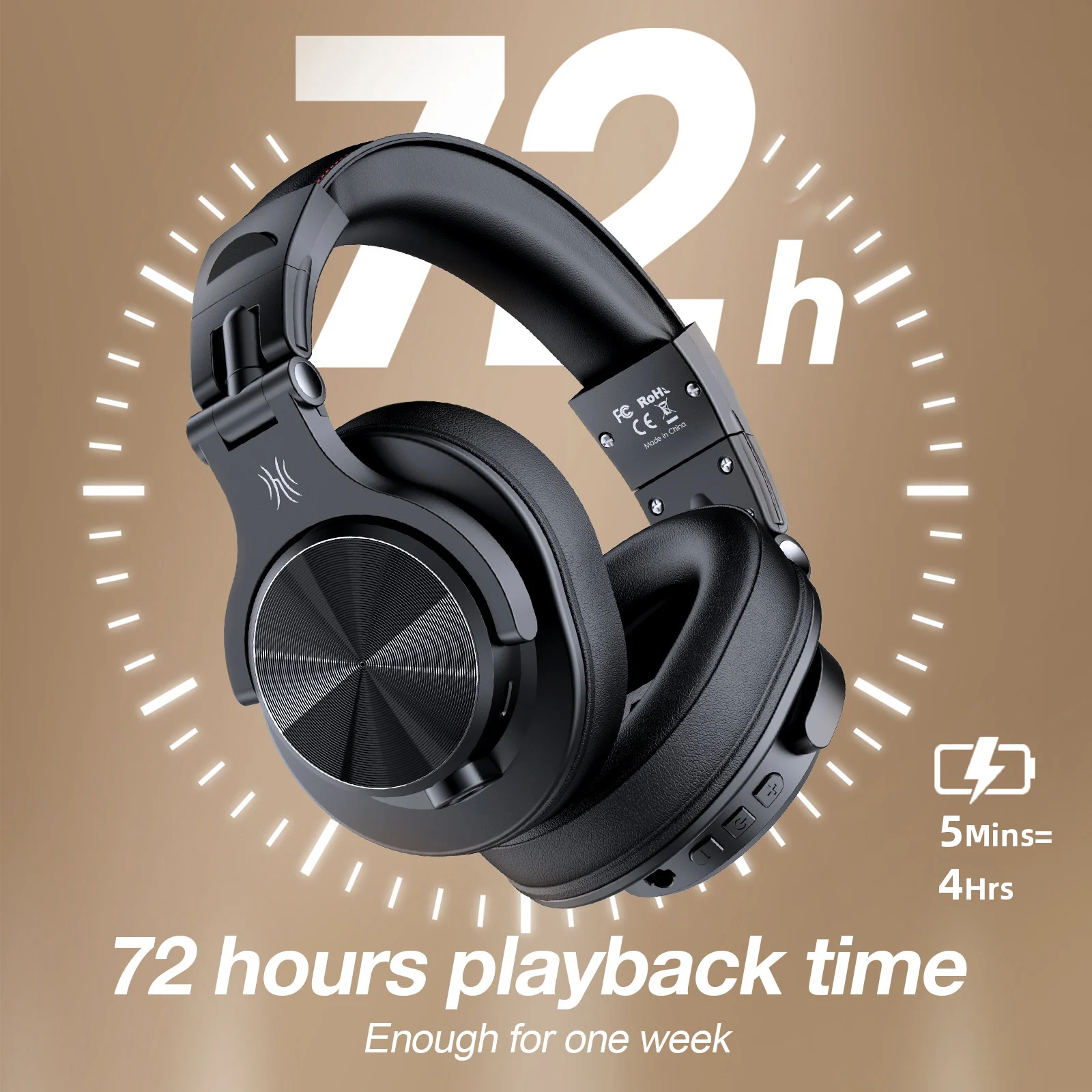 Oneodio Fusion A70 Bluetooth H - Home Cinema Headphones recension och pris