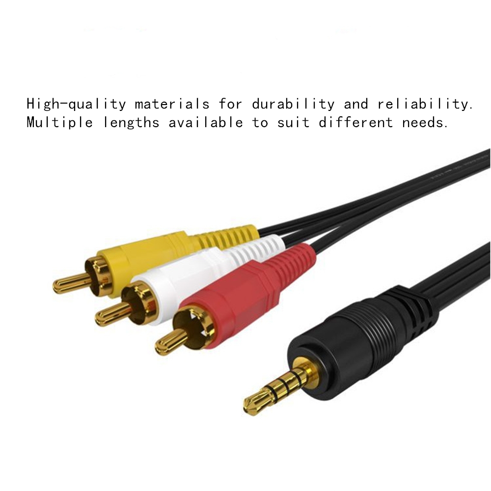3.5mm to 3 RCA Audio Video Cab - Home Cinema Marantz recension och pris