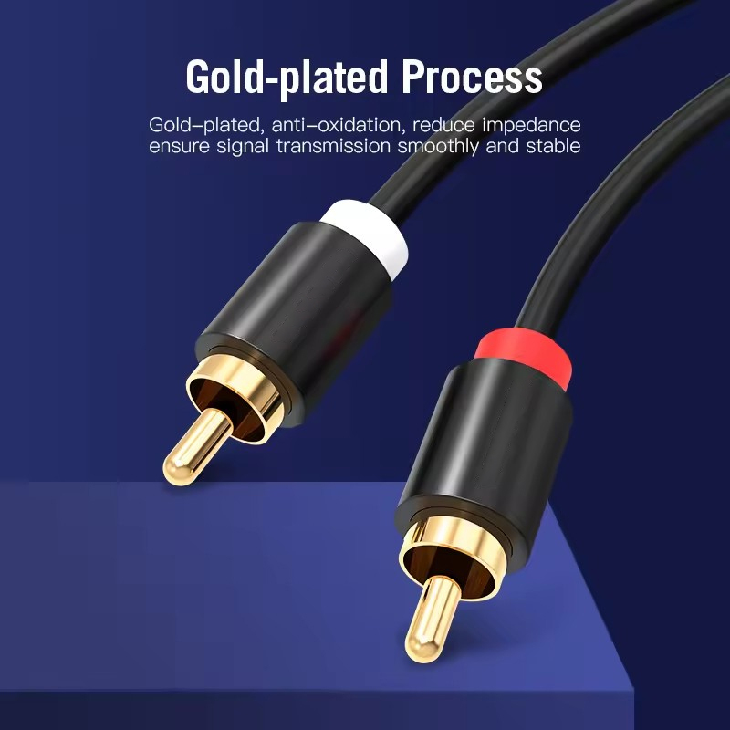 HIFI Stereo RCA Cable 2RCA to  - Home Cinema Solution recension och pris