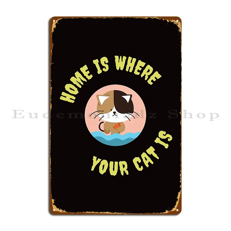 Home Is Where Your Cat Is Meta - Home Cinema Wall Design recension och pris