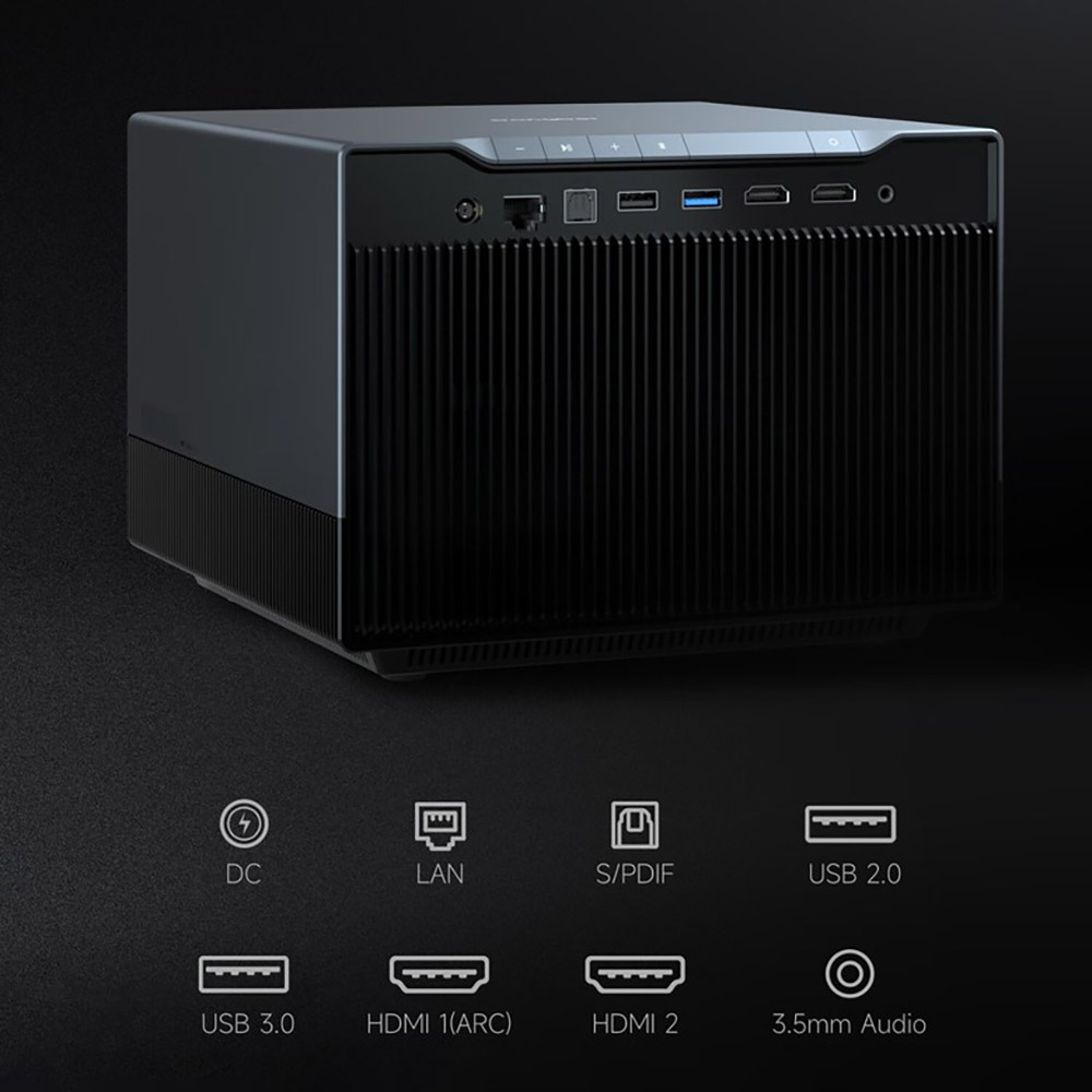 F6 Projector 4K Max 8K 4 LED S - Home Cinema Laser Projector recension och pris