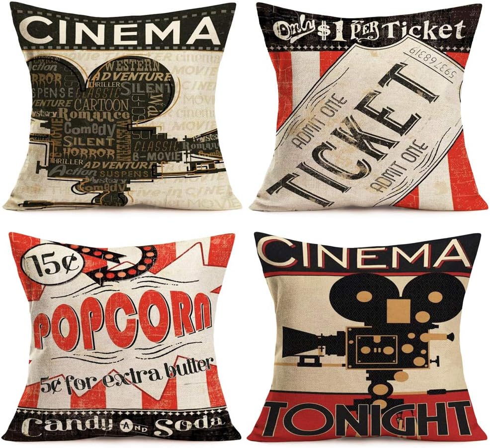 Vintage Cinema Decorative Pill - Home Cinema Tickets recension och pris
