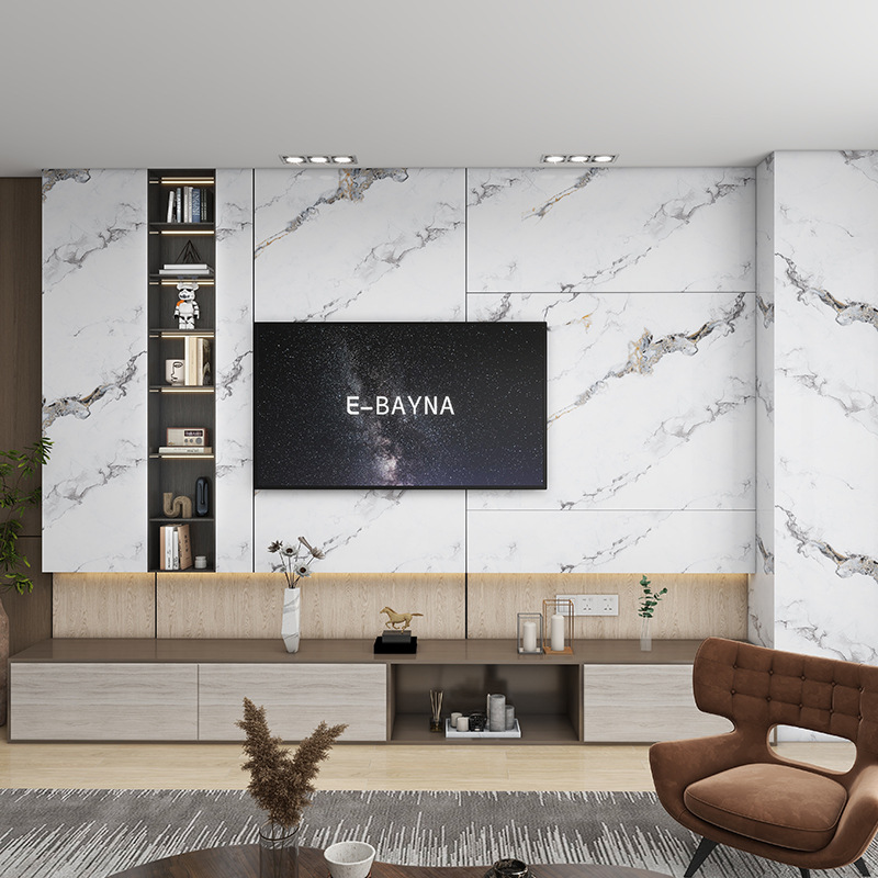 40cm X 3m imitation tiles marb - Home Cinema Wallpaper recension och pris