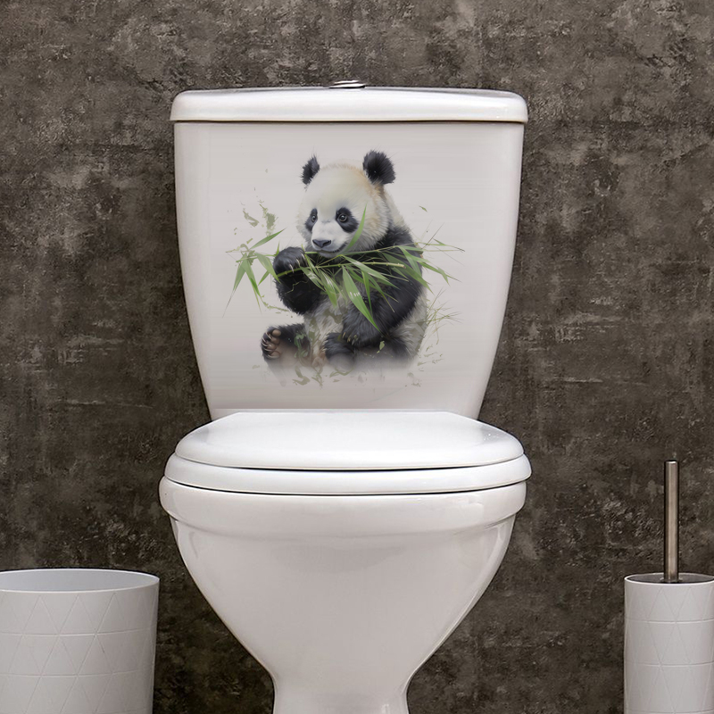 C76# Watercolor Panda Wall Sti - Home Cinema Wallpaper recension och pris