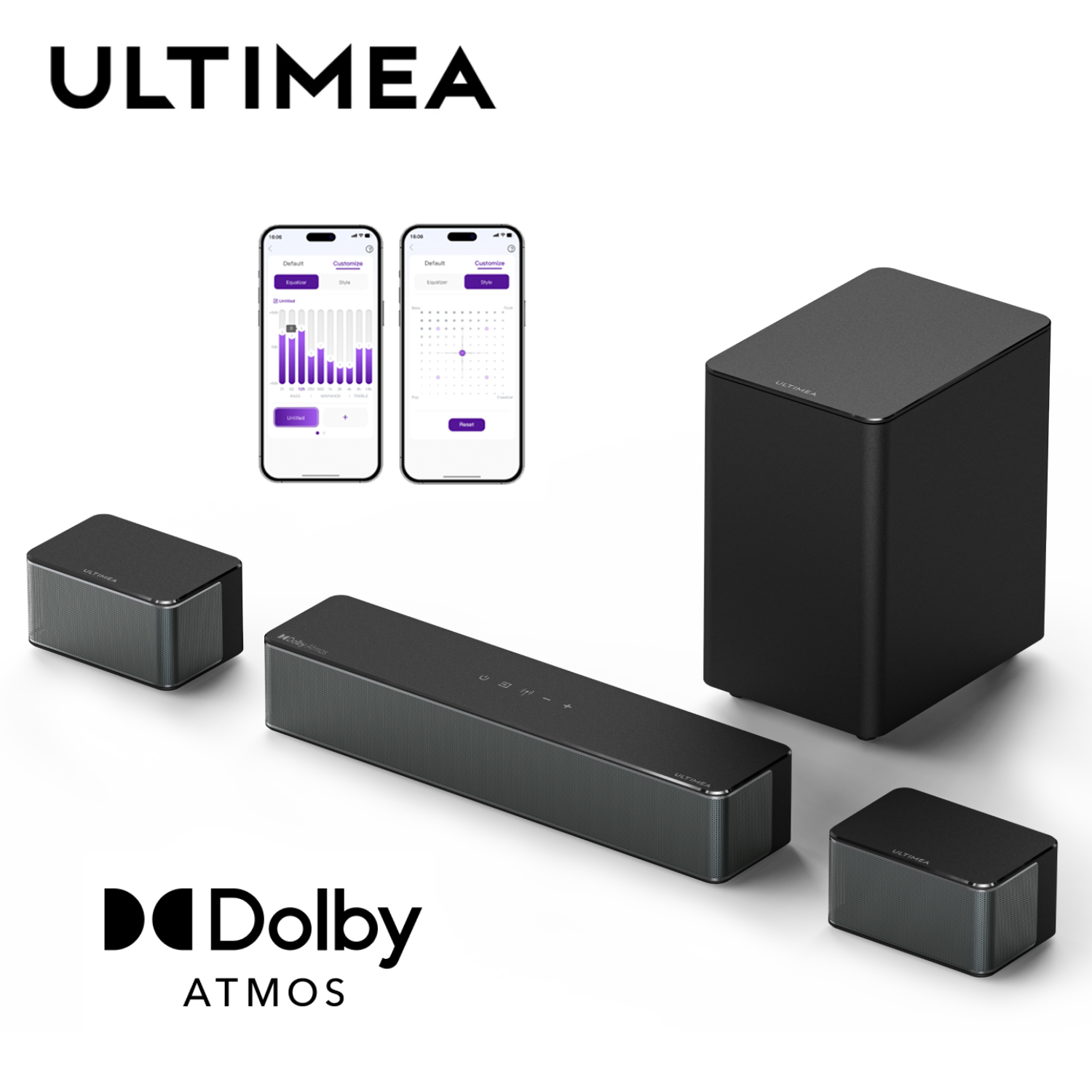 ULTIMEA Poseidon M4T Soundbar  - Home Cinema Onkyo 5.1 recension och pris