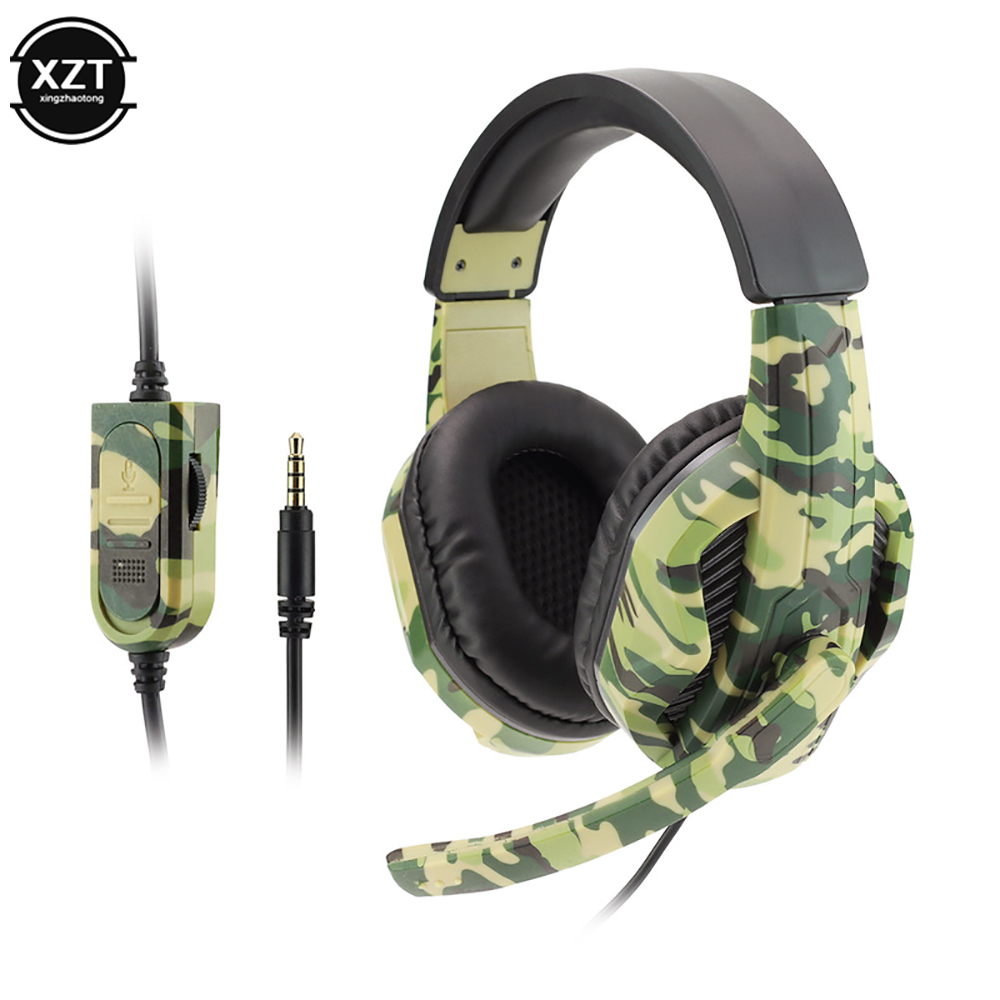 Camouflage Gaming Headset 3.5m - Home Cinema Headphones recension och pris