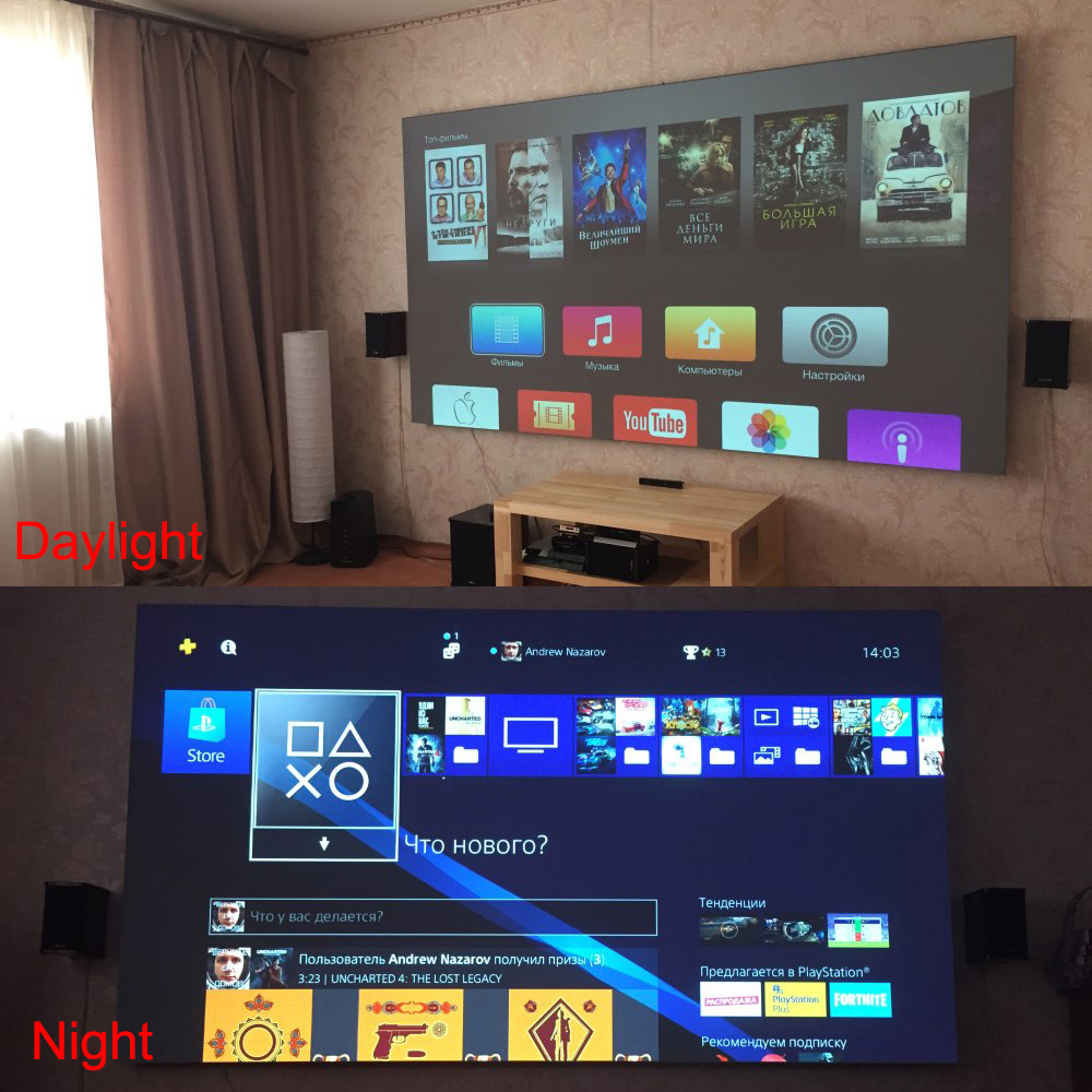 Salange Projector Screen,60 10 - Projector Screen 100 Inch recension och pris
