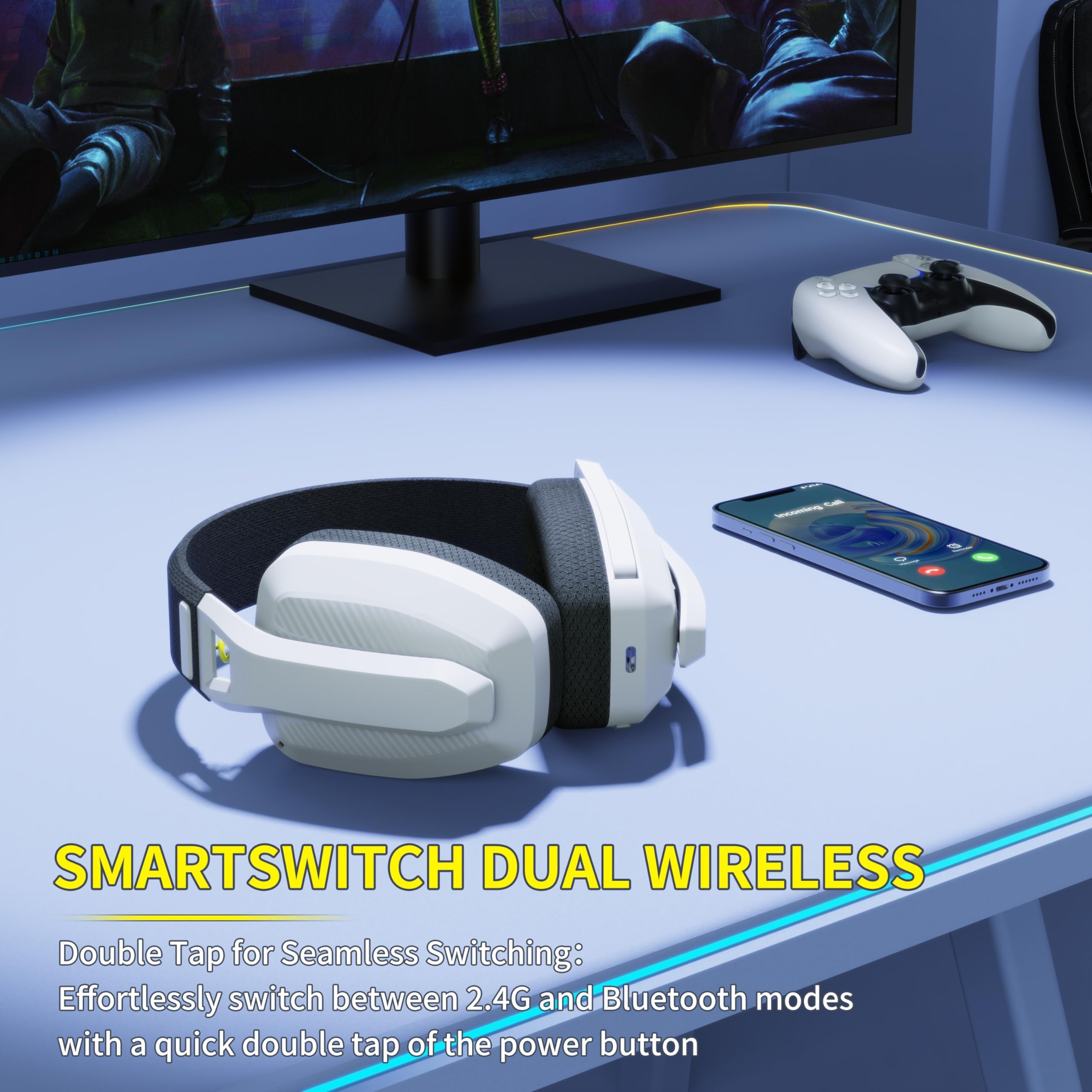 BINNUNE BW06 Bluetooth Headset - Home Cinema Headphones recension och pris