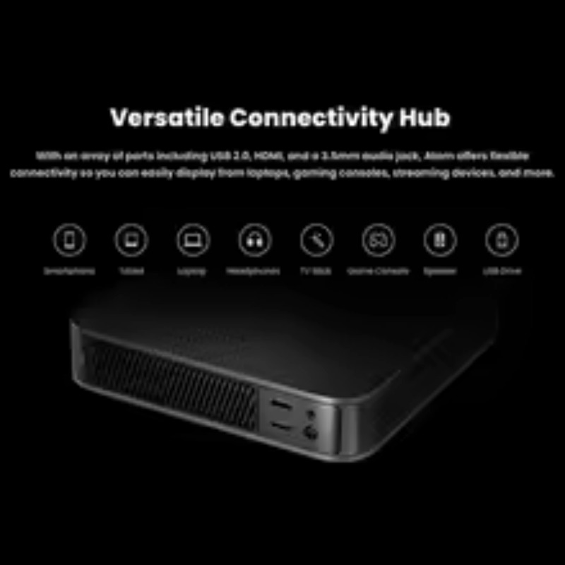 3D Wifi Cinema Etflix TV Beame - Home Cinema Laser Projector recension och pris