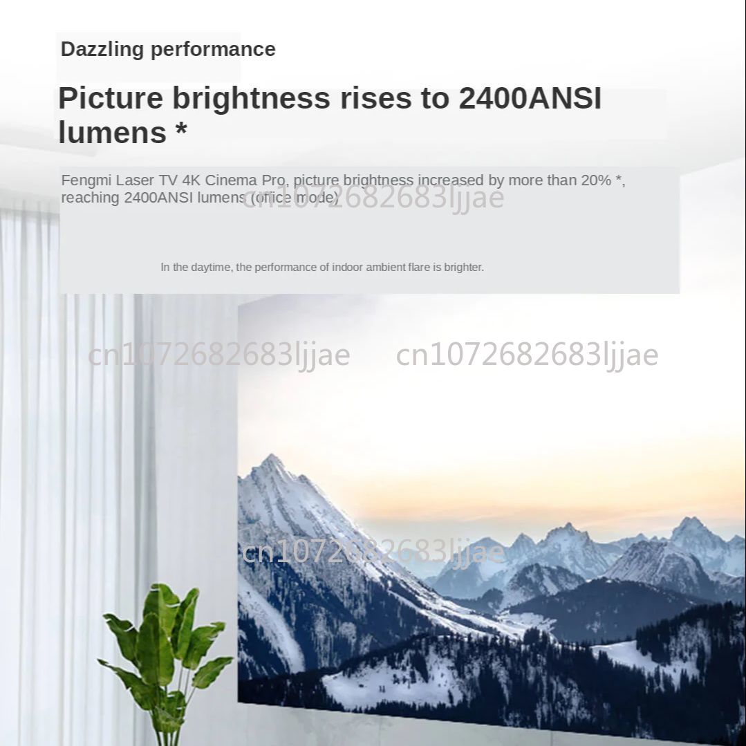 4K Cinema Pro Laser Projection - Home Cinema Laser Projector recension och pris