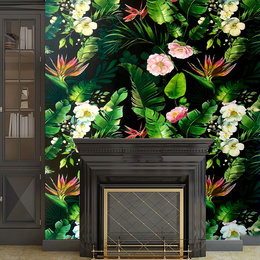 Tropical Rainforest Green Plan - Home Cinema Wallpaper recension och pris