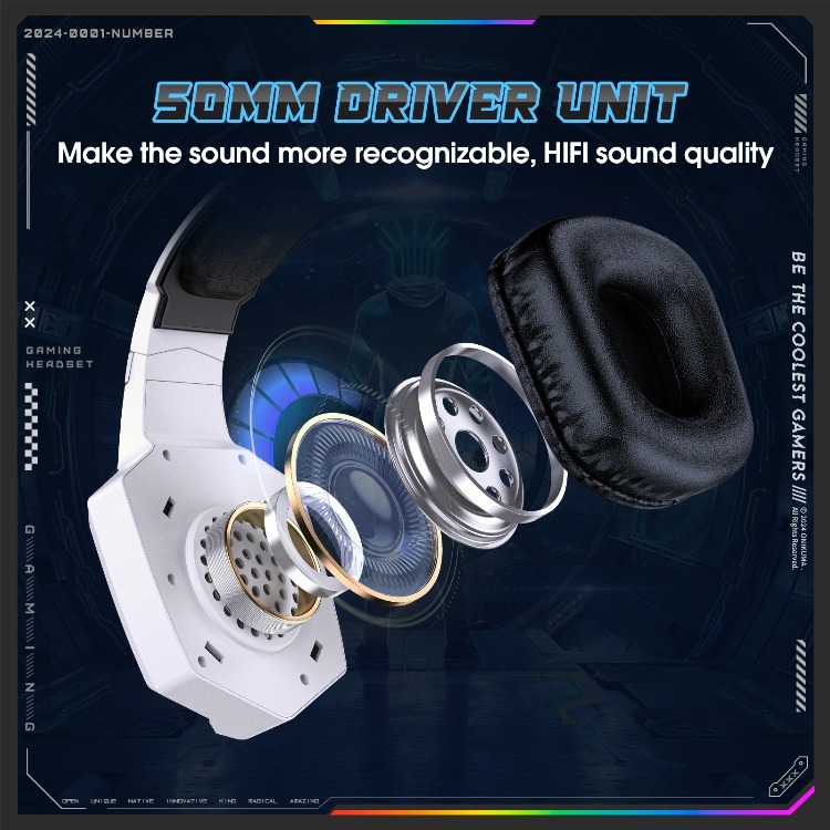 ONIKUMA GT806 Gaming Headset 2 - Home Cinema Headphones recension och pris